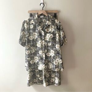 JACLYN SMITH Classics 90s Floral Skirt Set